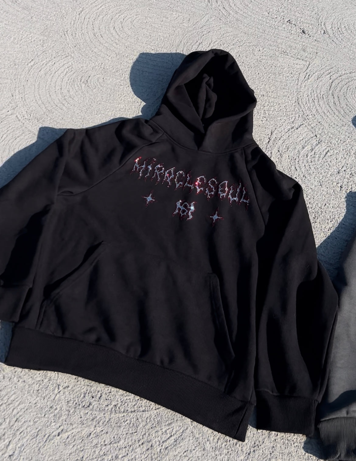 Black Rockstar hoodie