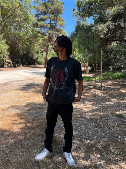 Black “Monarch Shield” TEE