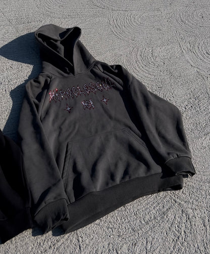 Grey RockStar Hoodie